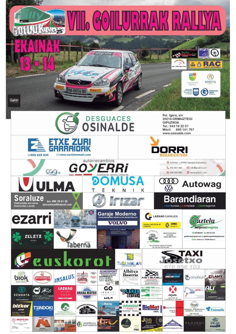 VII RALLYE GOILURRAK