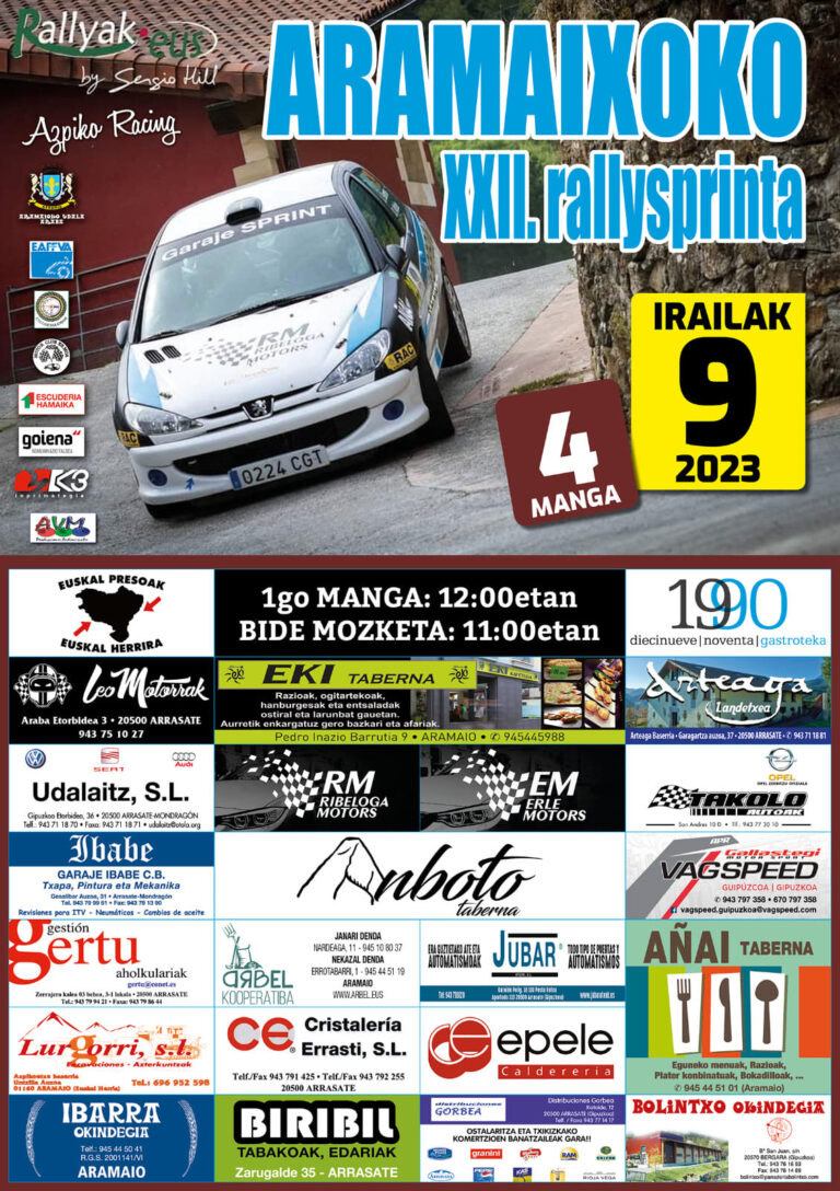 RALLYSPRINT DE ARAMAIO