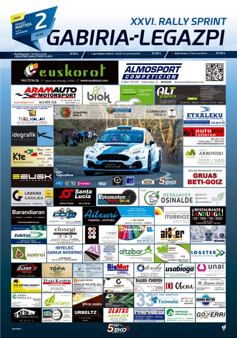 XXVI RALLYSPRINT  DE LEGAZPI-GABIRIA