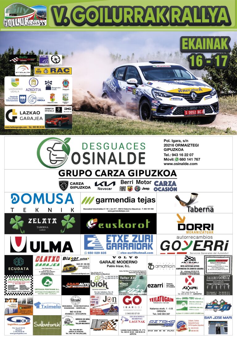 RALLYE GOILURRAK