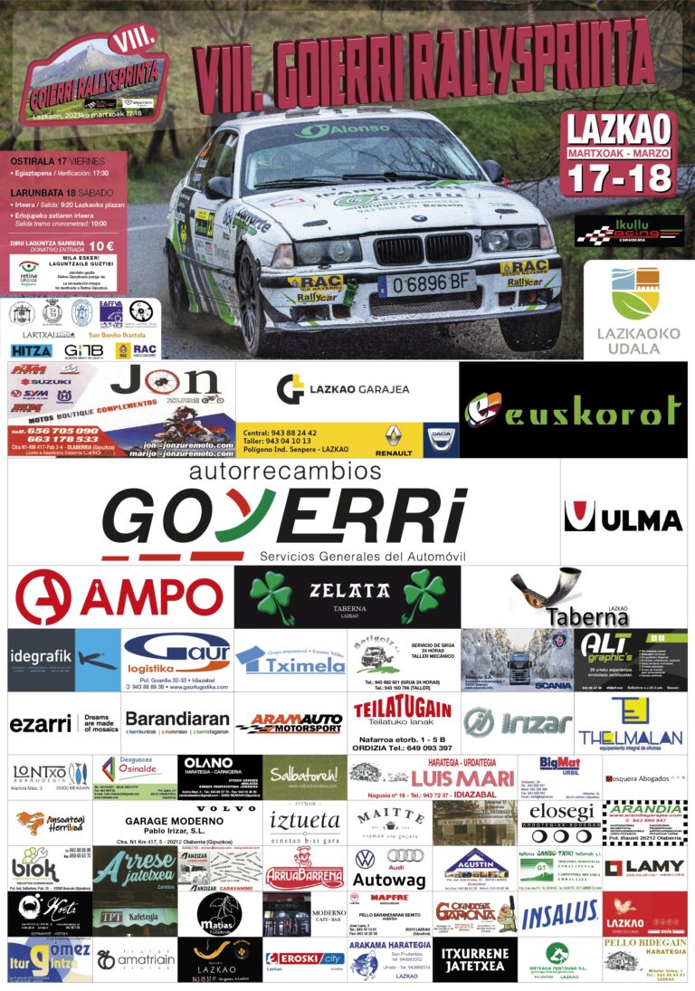 VIII RALLYSPRINT DE GOIERRI